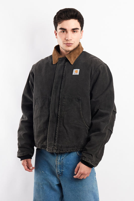 Vintage Carhartt Quilted Graphite Artic Jacket (M)