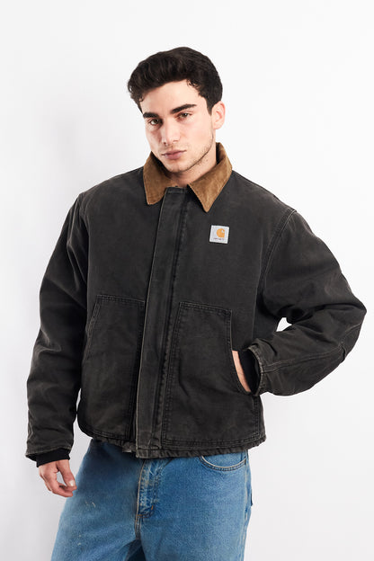 Vintage Carhartt Quilted Graphite Artic Jacket (M)