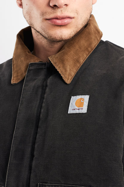 Vintage Carhartt Quilted Graphite Artic Jacket (M)