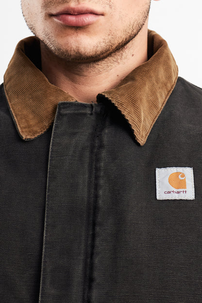 Vintage Carhartt Quilted Graphite Artic Jacket (M)