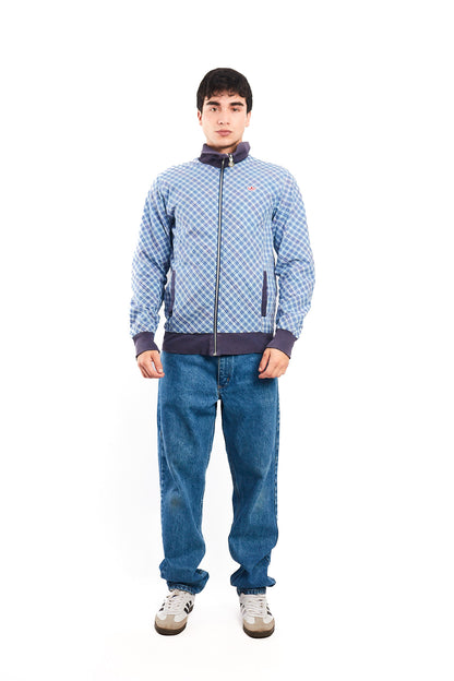 2008 Vintage Adidas Reversible Plaid Jacket (S/M)