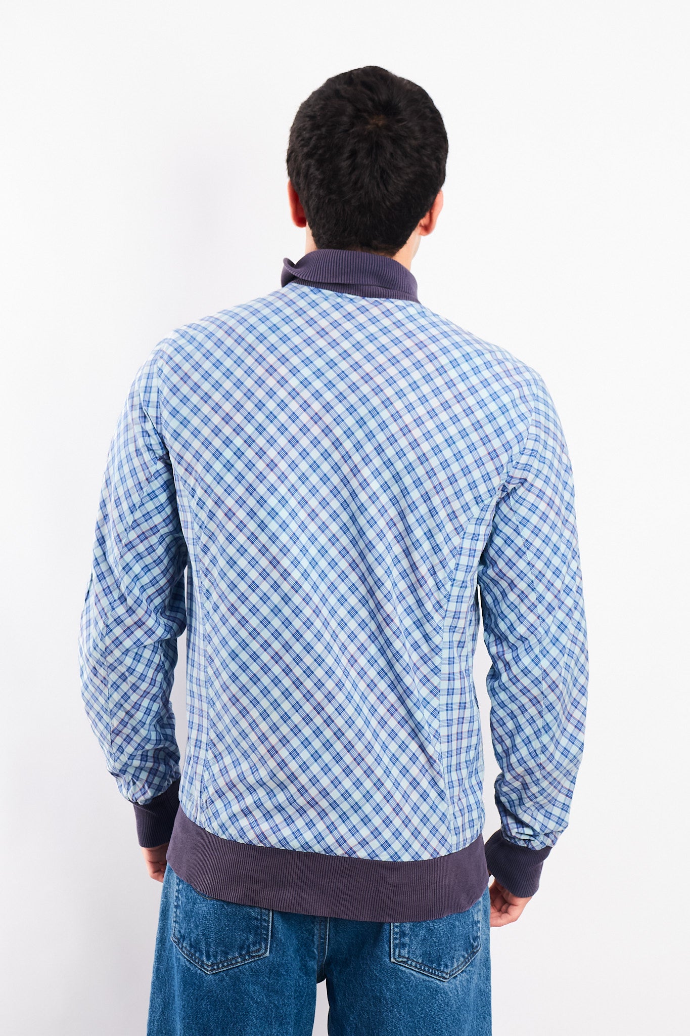 2008 Vintage Adidas Reversible Plaid Jacket (S/M)