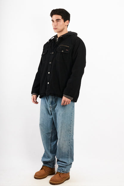 2000 Vintage Dickies Double Layer Hooded Jacket (M/L)