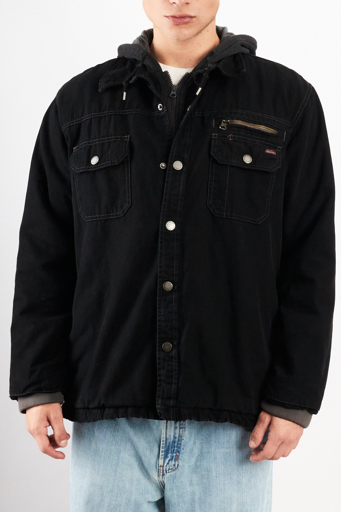 2000 Vintage Dickies Double Layer Hooded Jacket (M/L)