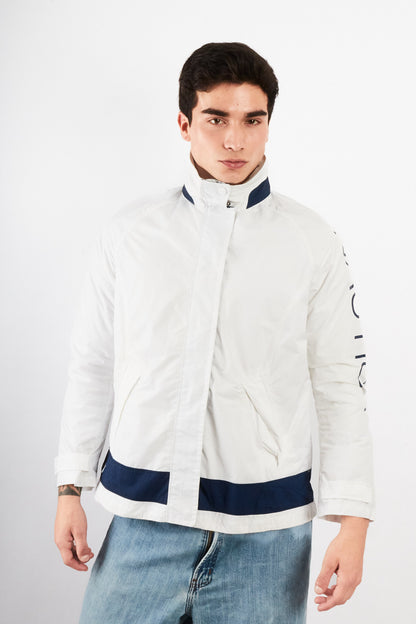 2000 Vintage Nautica Impermeable Spellout Jacket (S/M)
