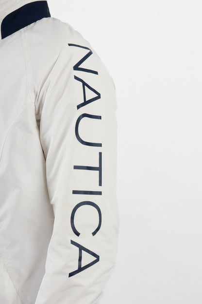 2000 Vintage Nautica Impermeable Spellout Jacket (S/M)