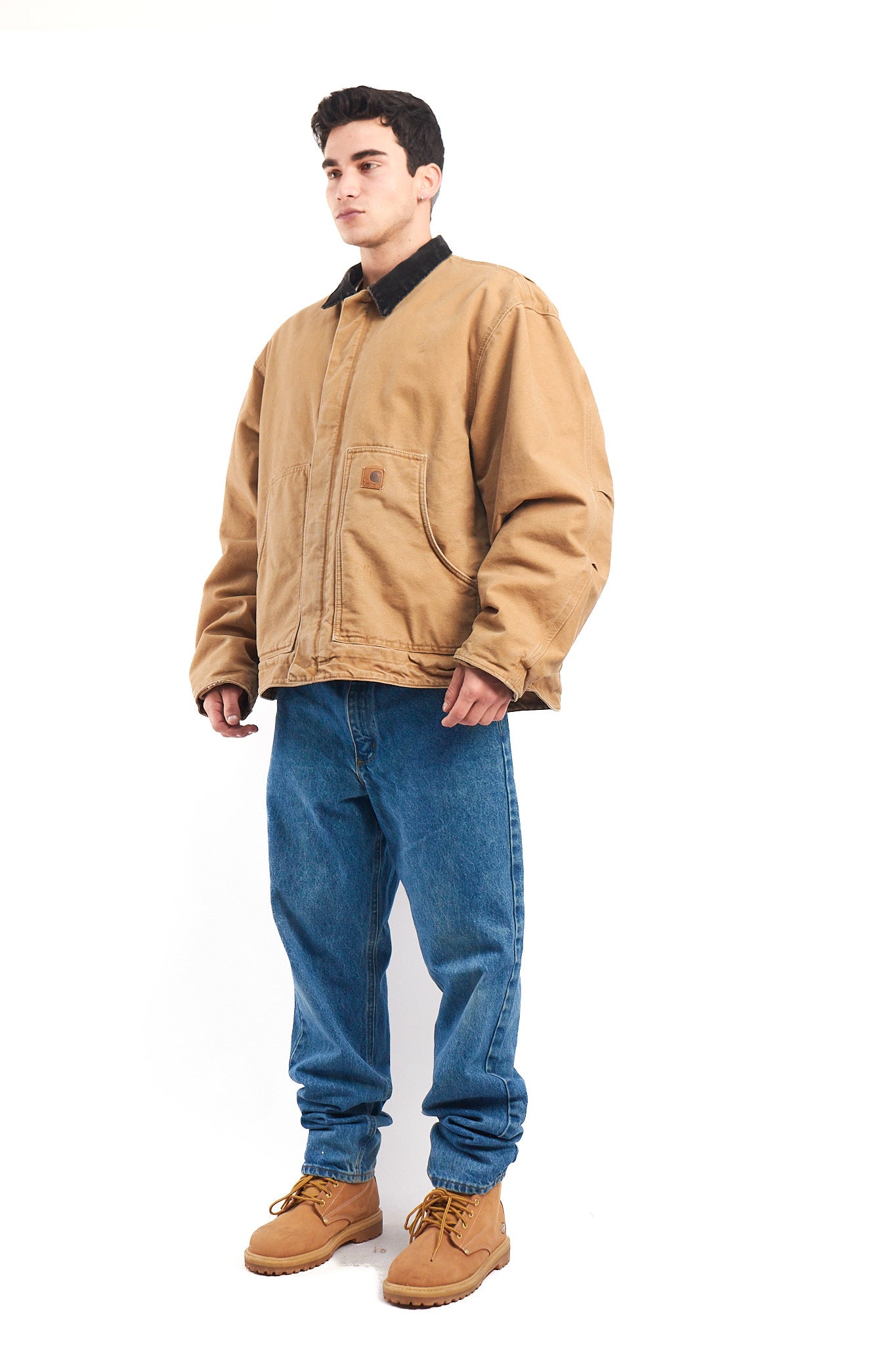 Vintage Carhartt Quilted Camel Artic Jacket (XL/XXL)