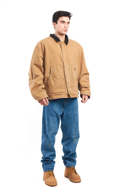 Vintage Carhartt Quilted Camel Artic Jacket (XL/XXL)