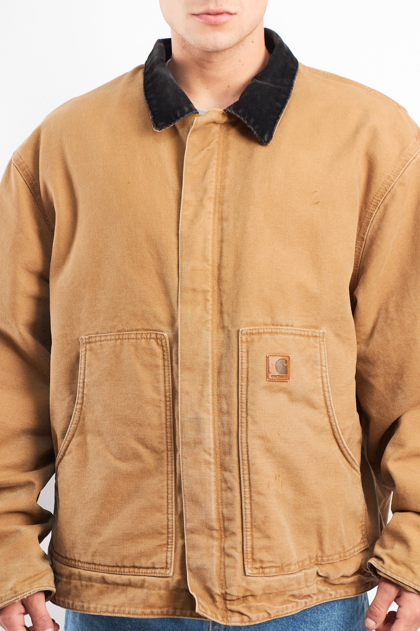 Vintage Carhartt Quilted Camel Artic Jacket (XL/XXL)