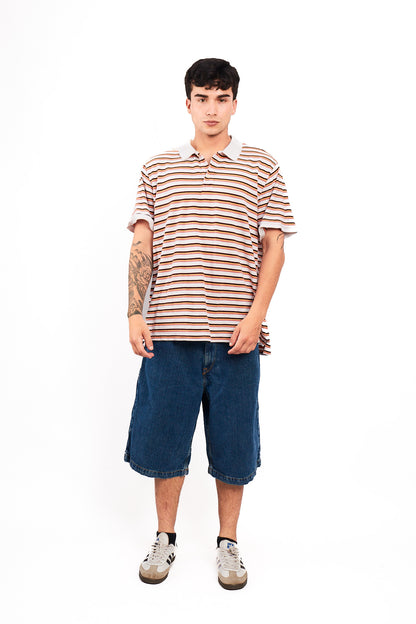 2000 GAP Striped Polo Shirt (L/XL)
