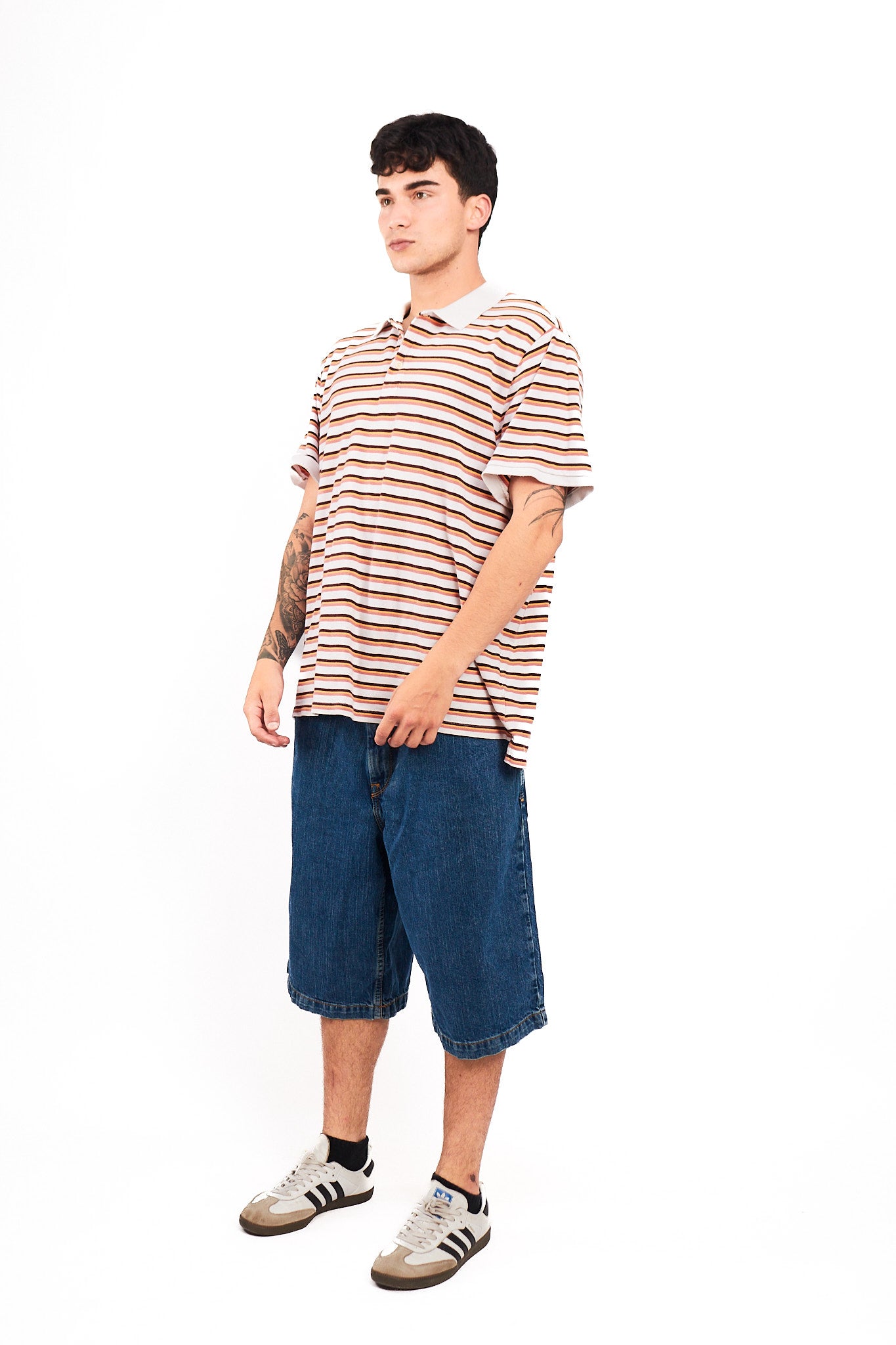 2000 GAP Striped Polo Shirt (L/XL)