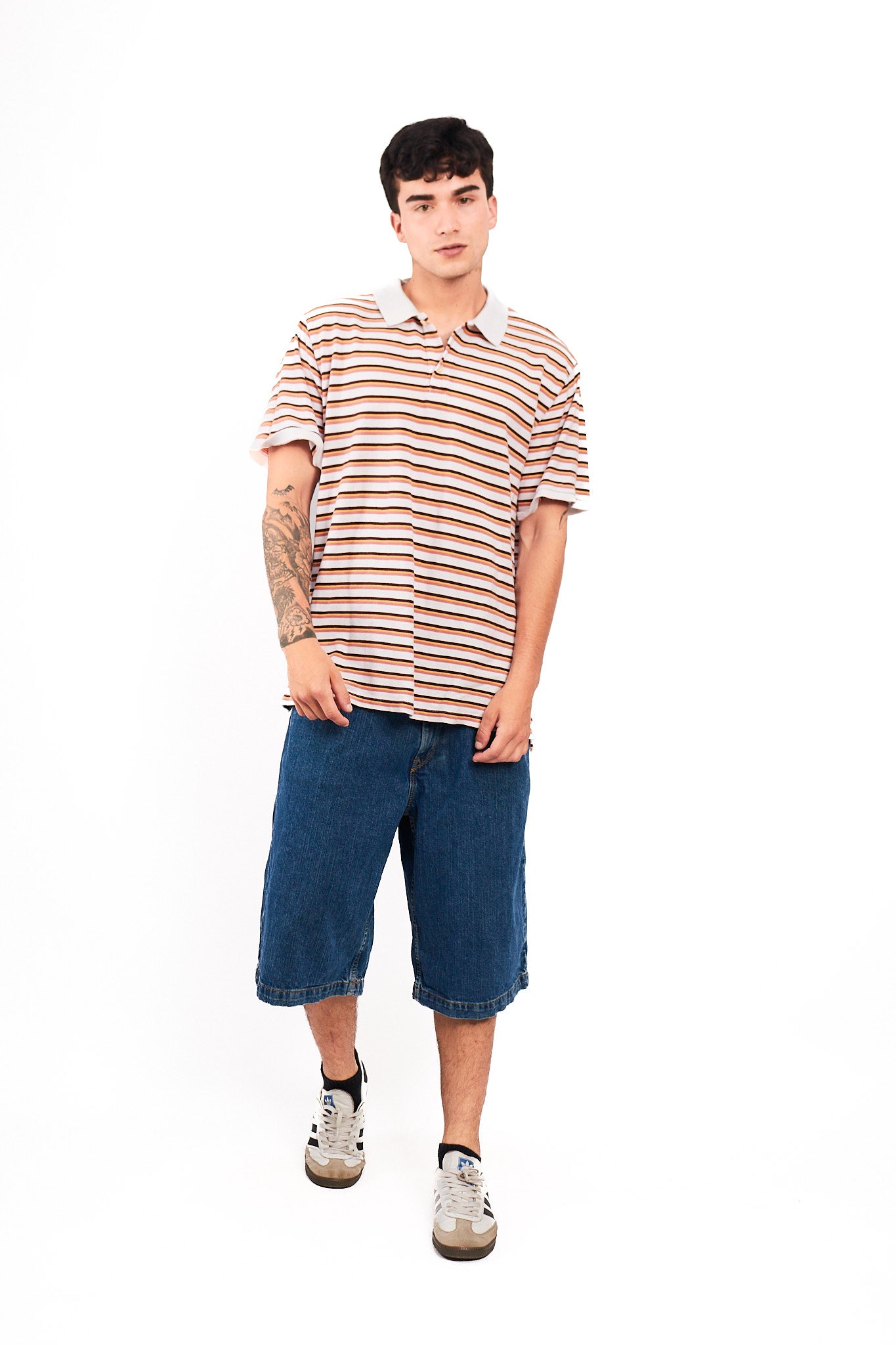 2000 GAP Striped Polo Shirt (L/XL)