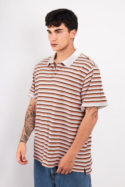 2000 GAP Striped Polo Shirt (L/XL)