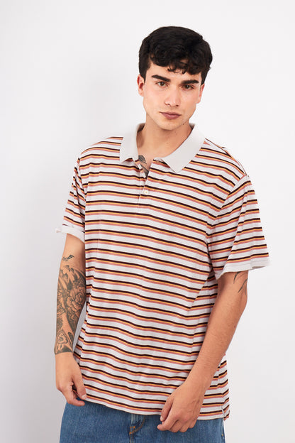 2000 GAP Striped Polo Shirt (L/XL)