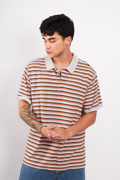 2000 GAP Striped Polo Shirt (L/XL)