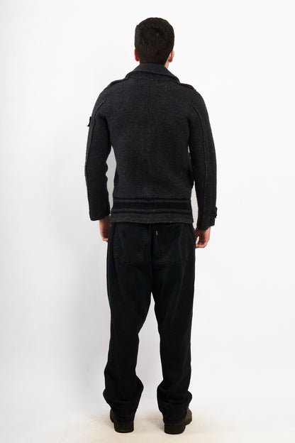 2000 Vintage Stone Island Heavy Wool Peacot (M/L)