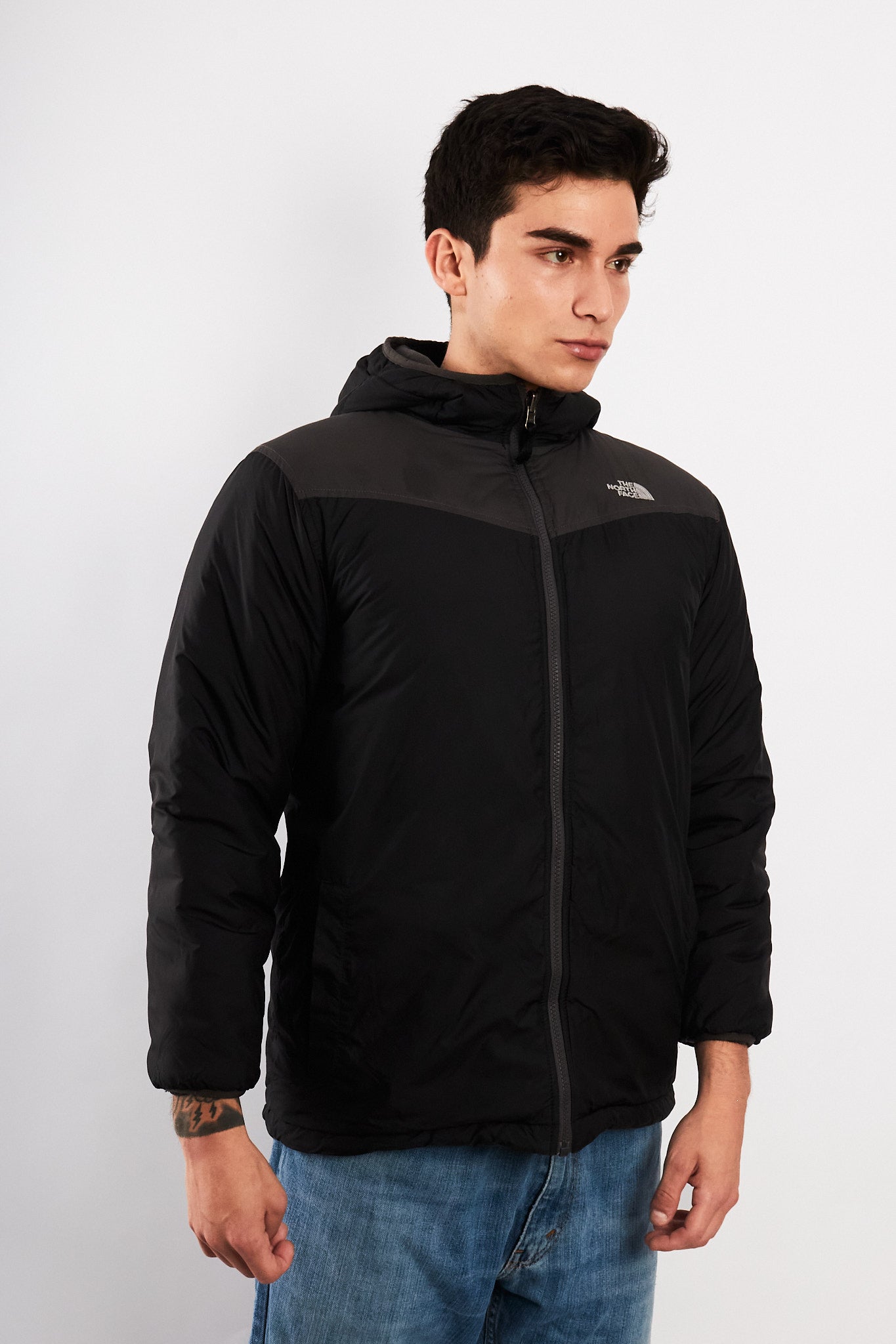 2000 Vintage North Face Reversible Impermeable/Polartec Jacket (S/M)