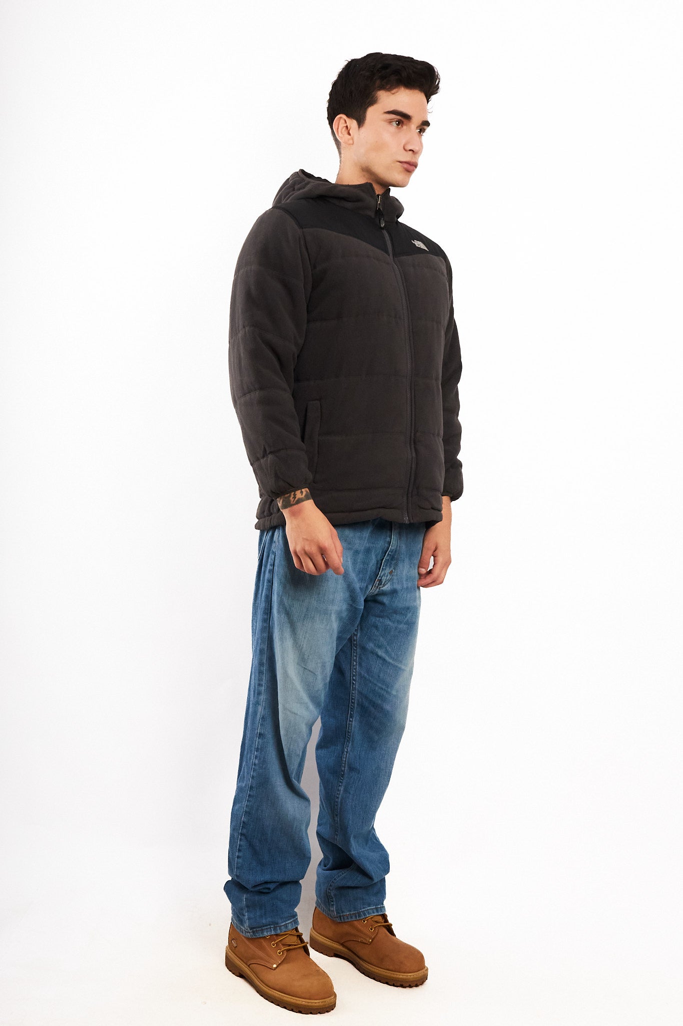 2000 Vintage North Face Reversible Impermeable/Polartec Jacket (S/M)