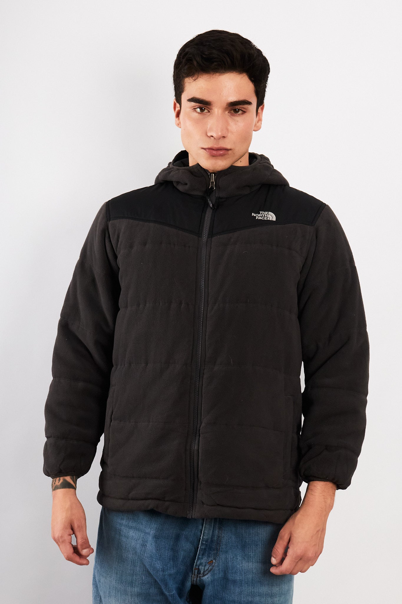 2000 Vintage North Face Reversible Impermeable/Polartec Jacket (S/M)