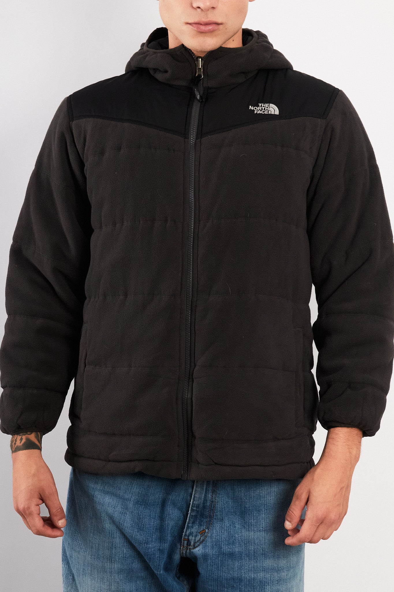 2000 Vintage North Face Reversible Impermeable/Polartec Jacket (S/M)