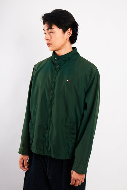 2000 Vintage Tommy Hilfiger Forest Green Bomber Jacket (M/L)