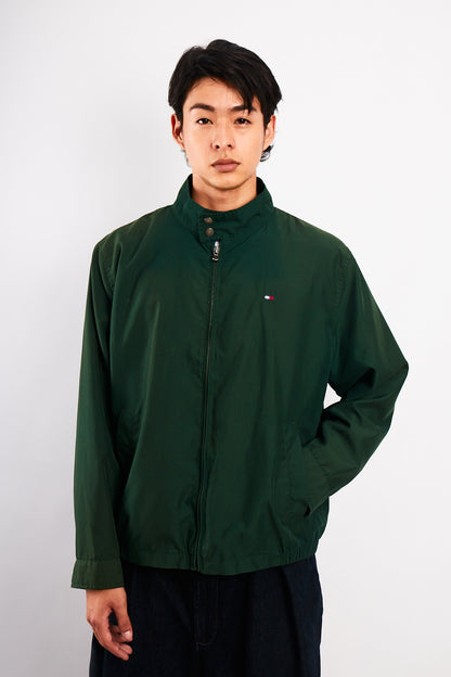 2000 Vintage Tommy Hilfiger Forest Green Bomber Jacket (M/L)