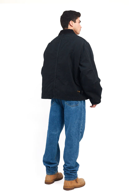 Vintage Carhartt Quilted Black Artic Jacket (L/XL)