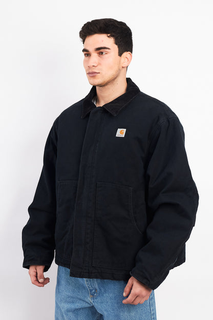 Vintage Carhartt Quilted Black Artic Jacket (L/XL)