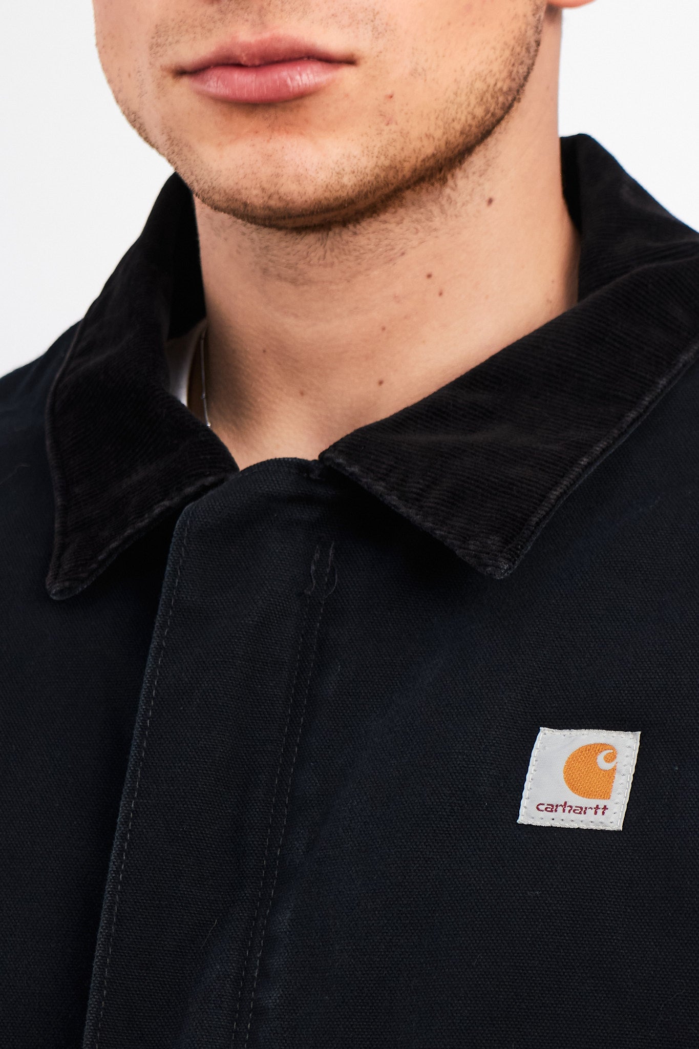 Vintage Carhartt Quilted Black Artic Jacket (L/XL)