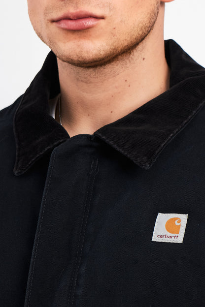 Vintage Carhartt Quilted Black Artic Jacket (L/XL)