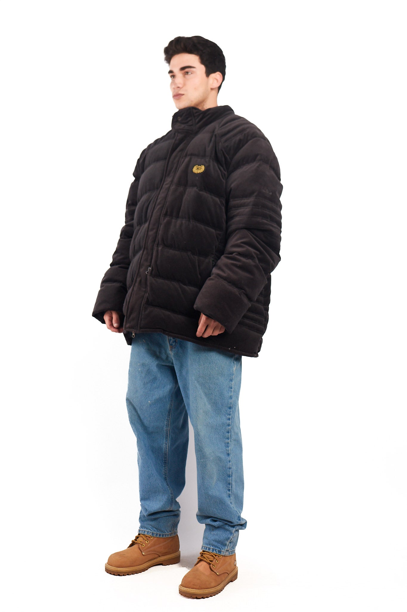 2006 Adidas x Carlo Gruber Velvet Down Puffer Jacket (XL)