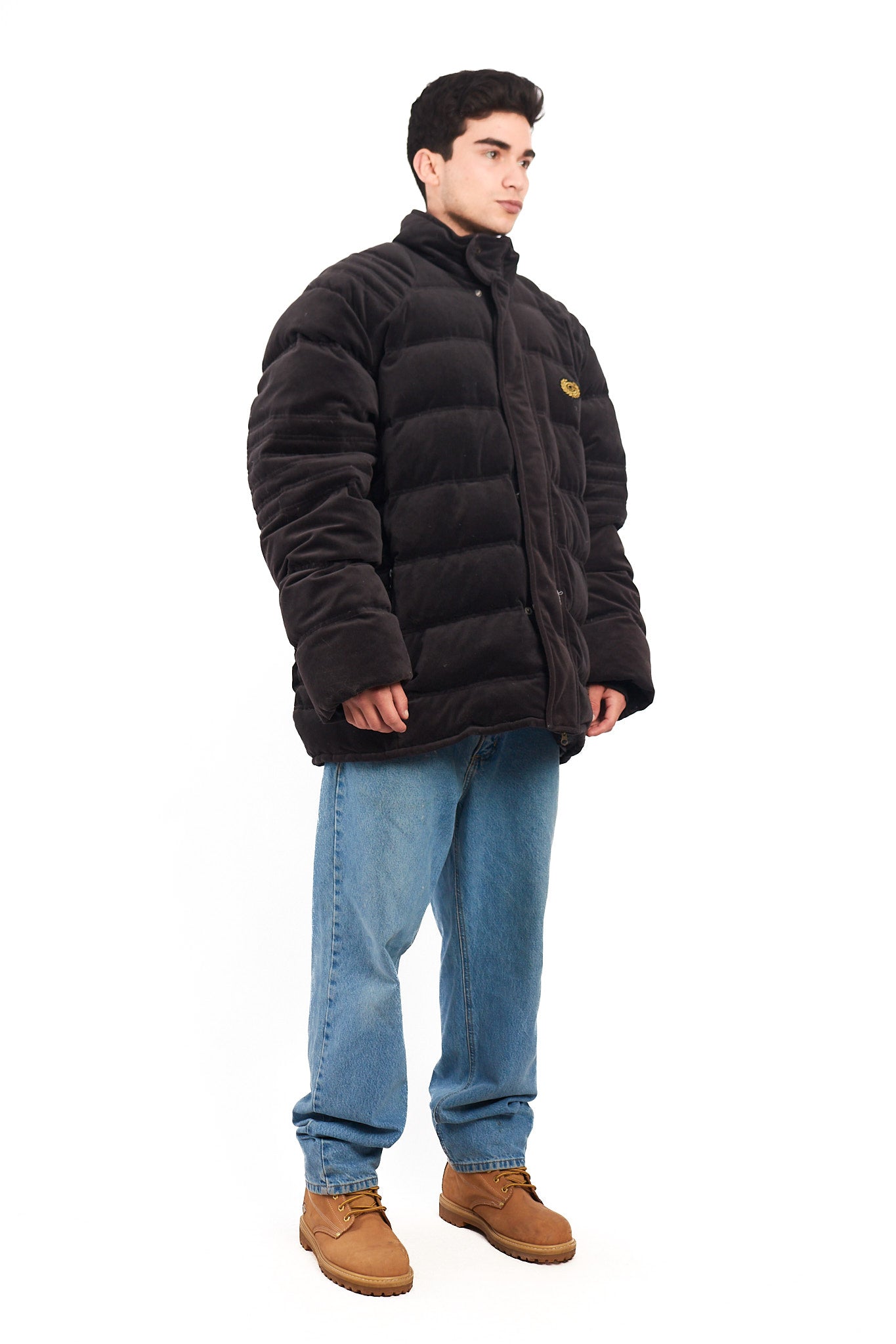 2006 Adidas x Carlo Gruber Velvet Down Puffer Jacket (XL)