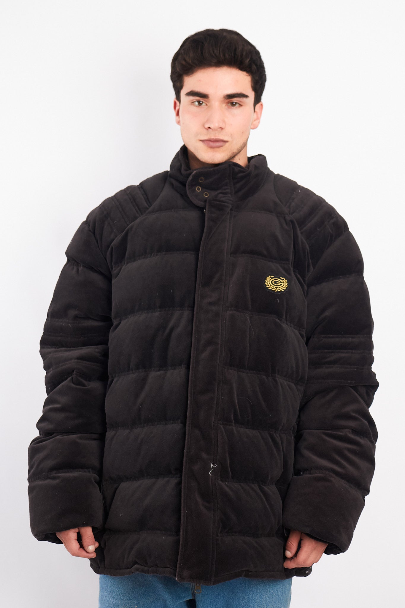 2006 Adidas x Carlo Gruber Velvet Down Puffer Jacket (XL)