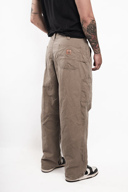 2000 Vintage Carhartt Light Brown Cargo Pant (34/36)