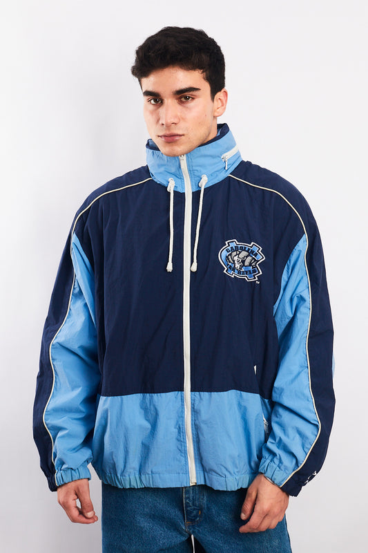 Vintage Logo Athletics University of North Carolina Tar Heels Jacket (L)