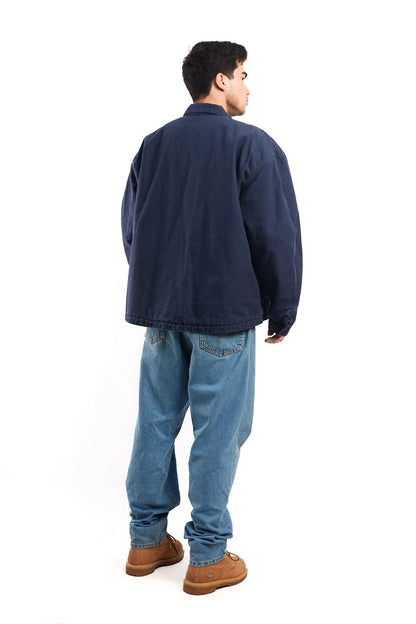 Vintage Carhartt Navy Workwear Jacket (L/XL)