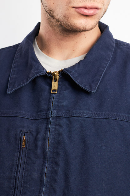 Vintage Carhartt Navy Workwear Jacket (L/XL)
