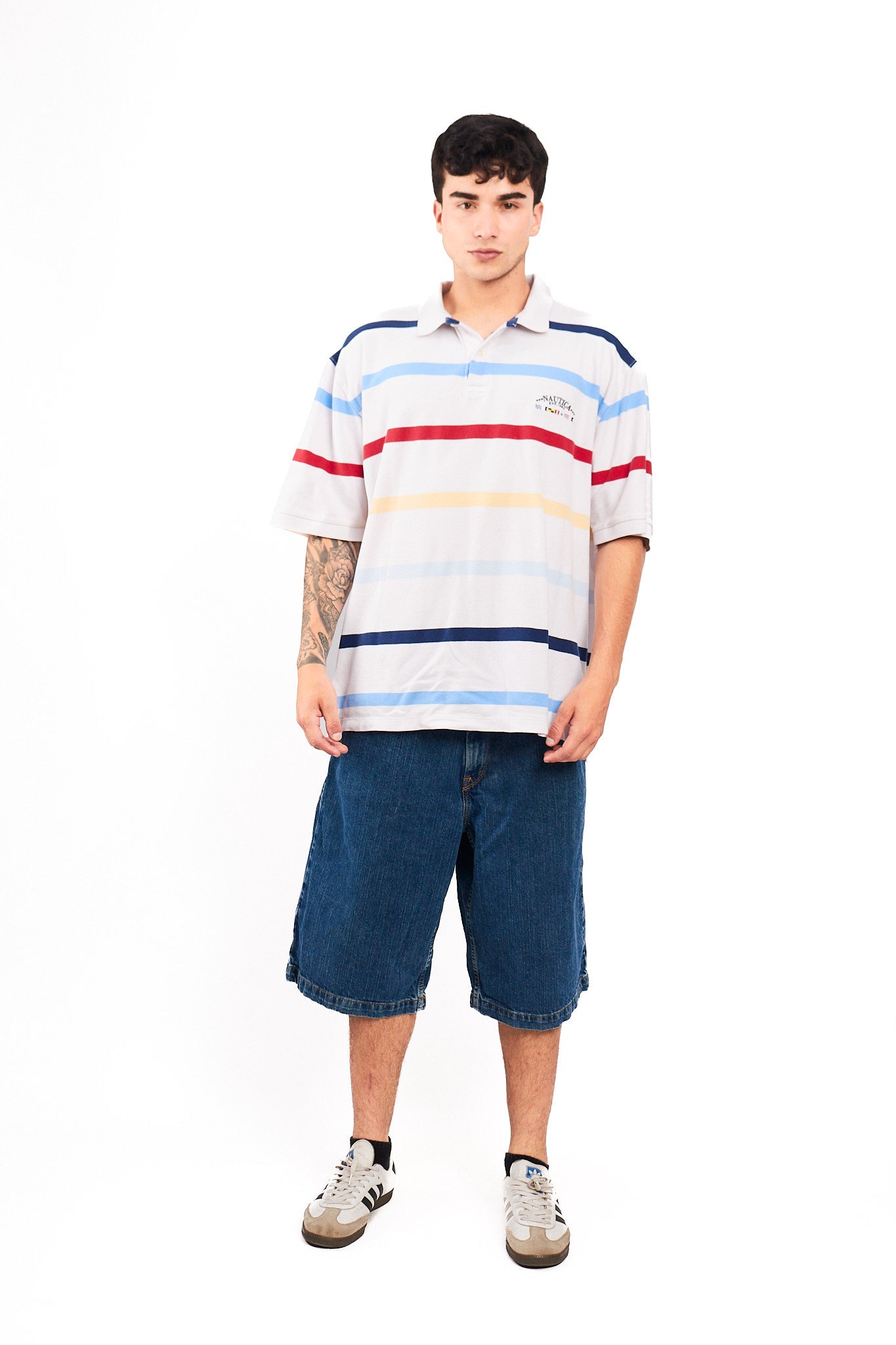 2000 Nautica Sailing Flag Polo Shirt (XL/XXL)