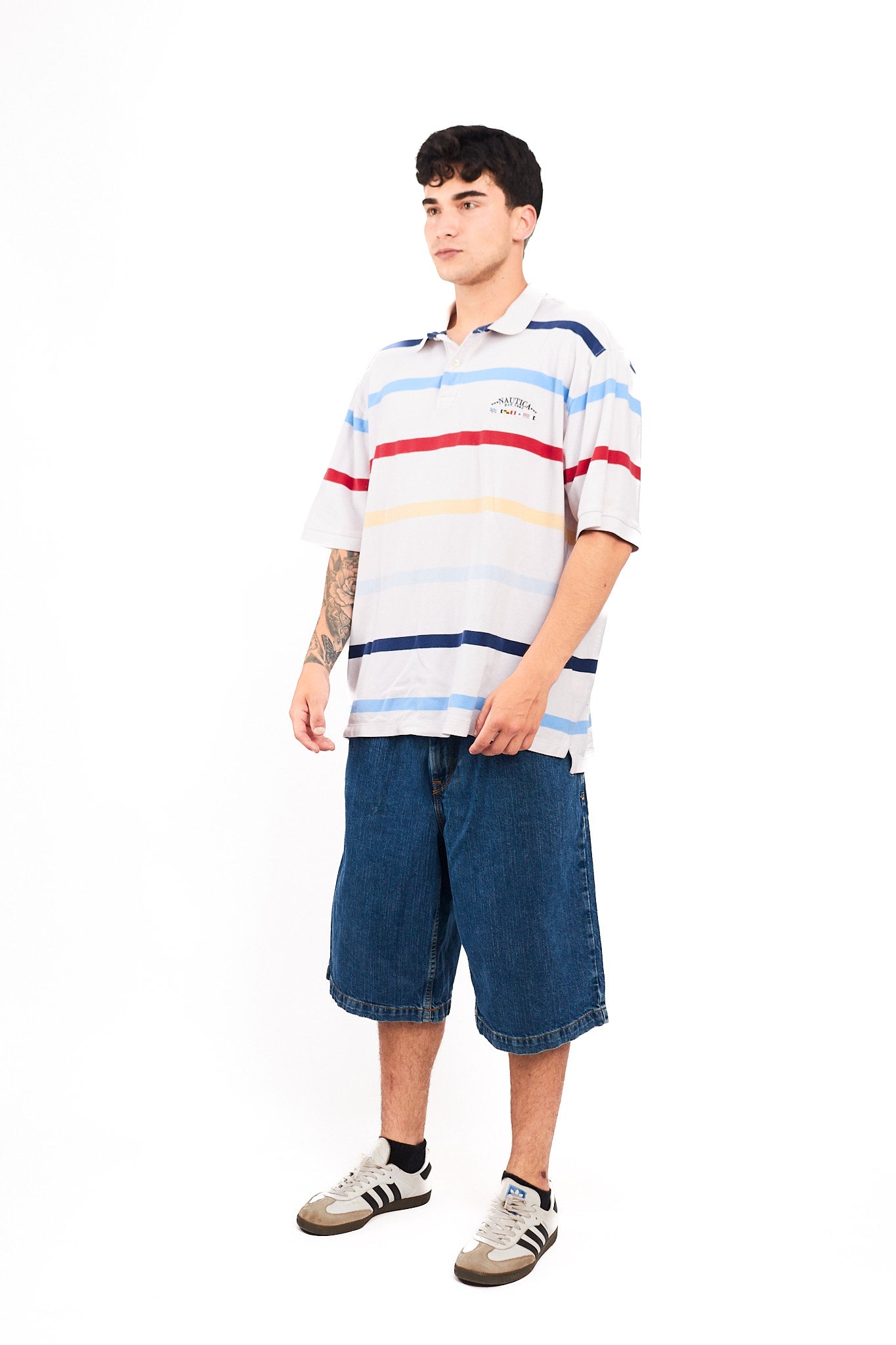 2000 Nautica Sailing Flag Polo Shirt (XL/XXL)