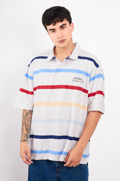 2000 Nautica Sailing Flag Polo Shirt (XL/XXL)