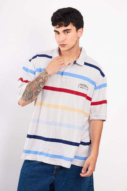2000 Nautica Sailing Flag Polo Shirt (XL/XXL)