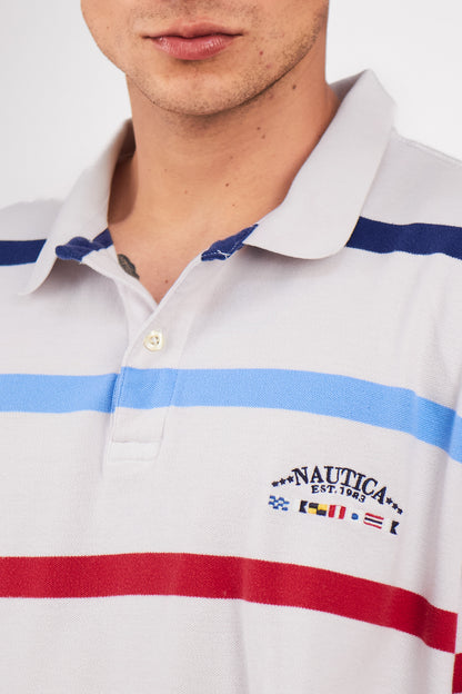 2000 Nautica Sailing Flag Polo Shirt (XL/XXL)