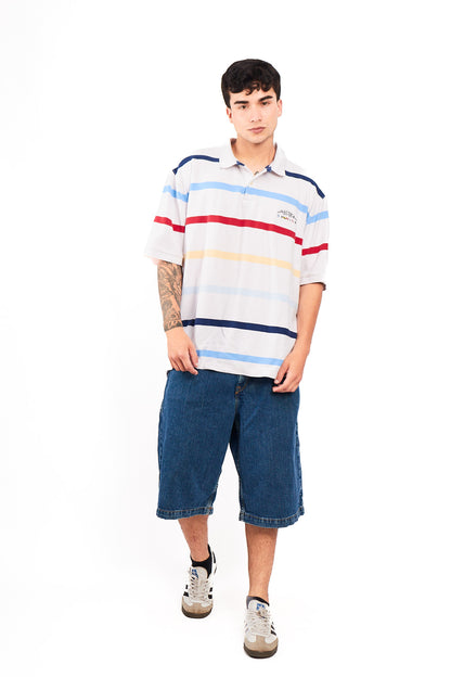 2000 Nautica Sailing Flag Polo Shirt (XL/XXL)