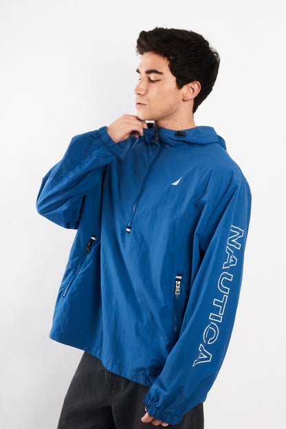 2000 Vintage Nautica Impermeable Quarter Zip (XL)