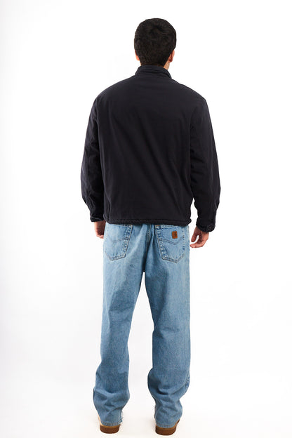 2000 Vintage Tommy Hilfiger Black Harrington (L/XL)