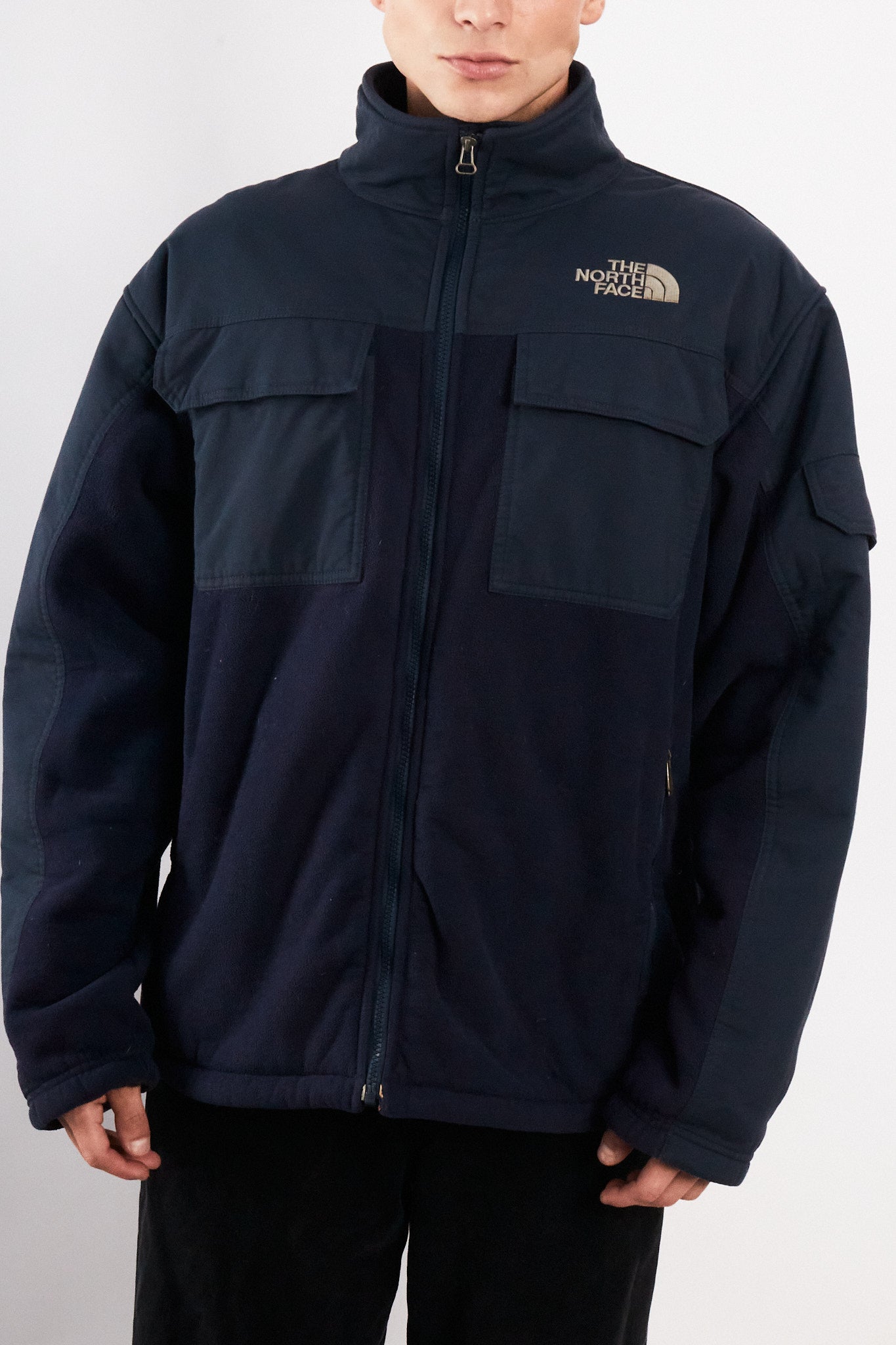 2000 Vintage North Face Denali Fleece Padded Jacket (L/XL)
