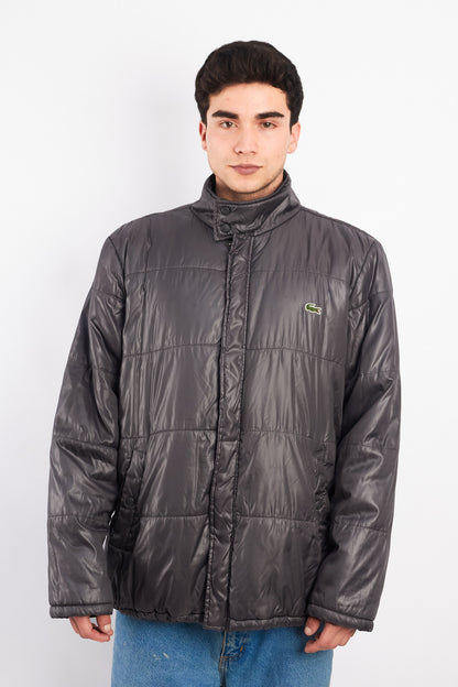 1990 Lacoste Graphite Puffer Jacket (L/XL)