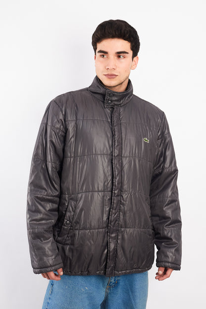 1990 Lacoste Graphite Puffer Jacket (L/XL)