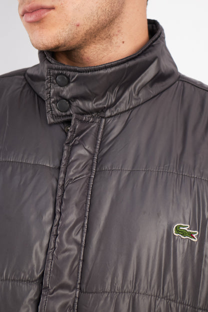 1990 Lacoste Graphite Puffer Jacket (L/XL)