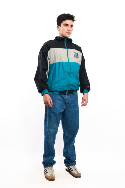 1990 Vintage Logo 7 NBA Charlotte Hornets Jacket (S/M)